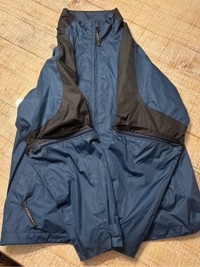 2 for 15 Navy and Black Lightweight Windbreaker Jacket